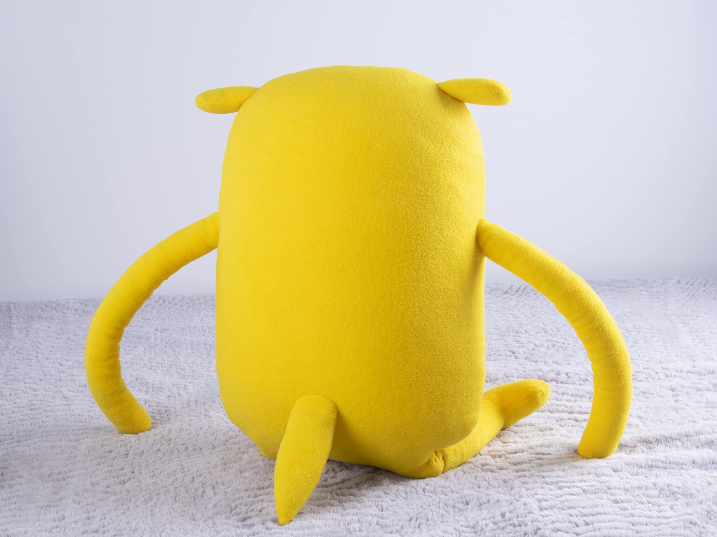 Adventure Time Jake The Dog 22-inch Handmade Plush Toy - Perfect for Collectors, Gifts, and Kids' Room Decor
