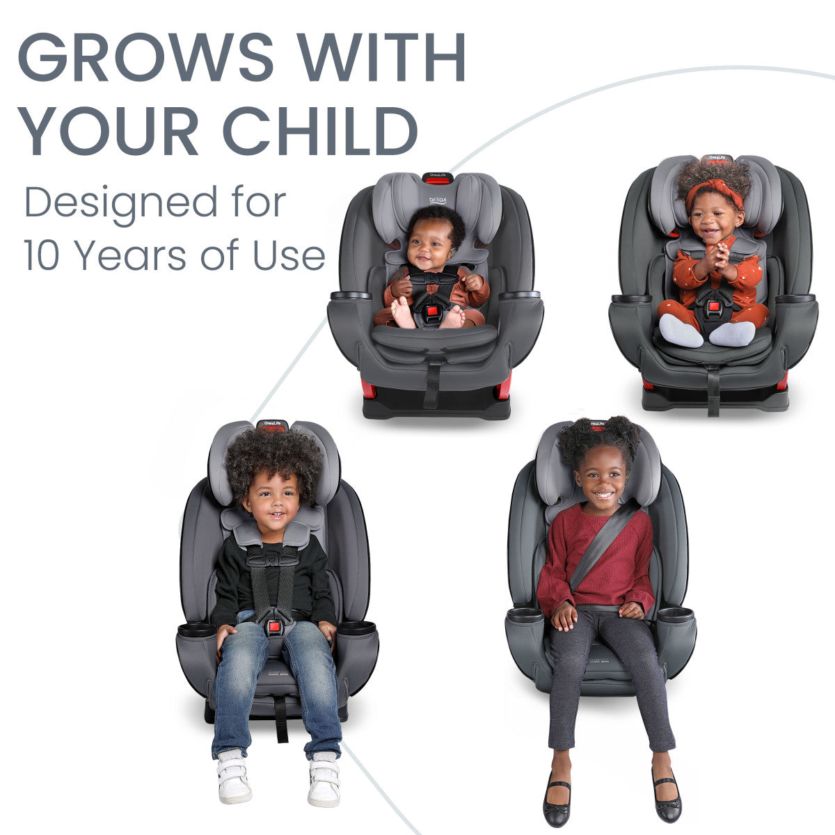 Britax One4Life ClickTight Convertible Car Seat - All-in-One Safety Solution for Infants to Big Kids (5-120 lbs) | Easy Installation & Comfort for Long Rides, Travel & Everyday Use