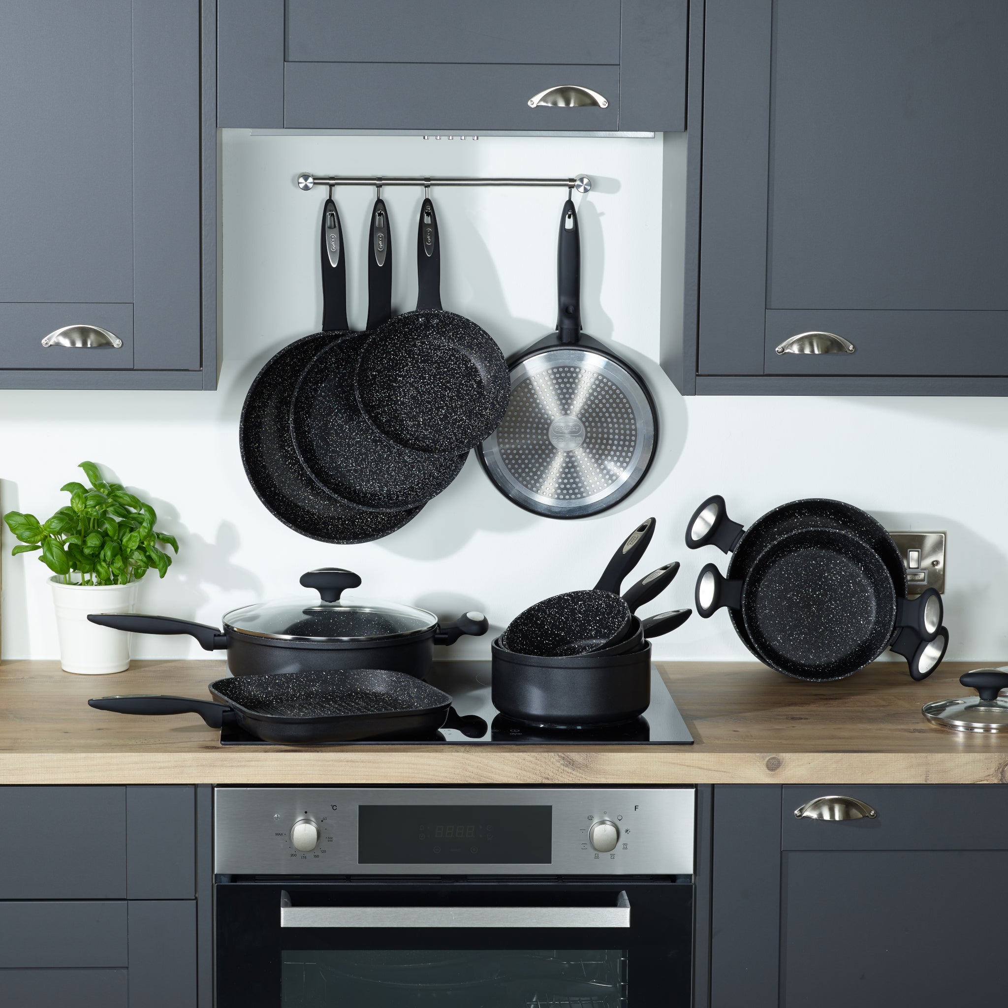 Ultimate Non Stick Frying Pan - 12 Inch Skillet with Ceramic Coating, Oven Safe & Dishwasher Safe - Perfect for Eggs, Pancakes & Stir Fry Cooking
