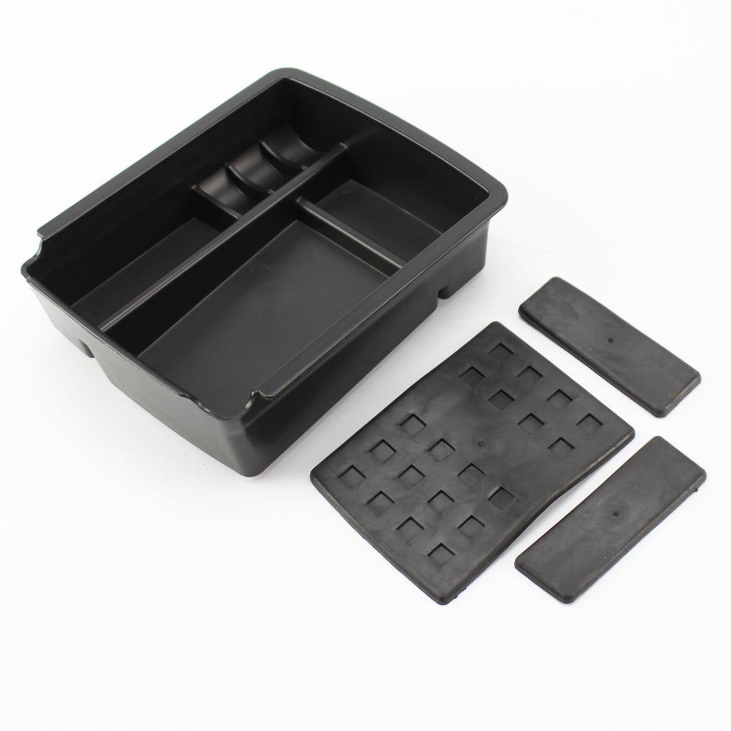 Universal Black Car Glove Box & Secondary Storage Organizer for Volkswagen VW Golf MK7 VII - Perfect for Road Trips, Daily Commute & Vehicle Organization