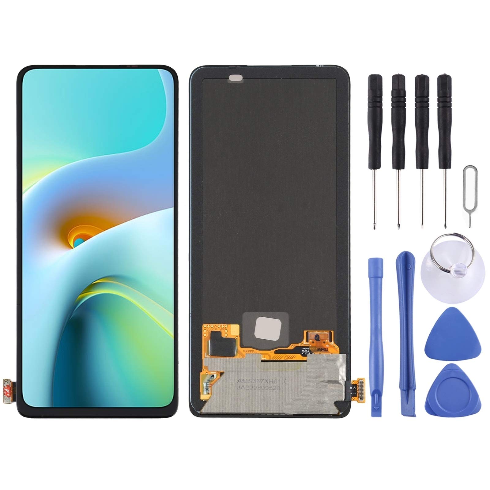 Original Title: Fulvit for LCD Screen Replacement, AMOLED Material LCD Screen and Digitizer Full Assembly for Xiaomi Redmi K30 Ultra M2006J10C Cell Phone Repair Parts   Optimized Title: **Fulvit LCD Screen Replacement with AMOLED Material & Digitizer Full Assembly for Xiaomi Redmi K30 Ultra (M2006J10C) - High-Quality Phone Repair Parts for Cracked or Damaged Displays**