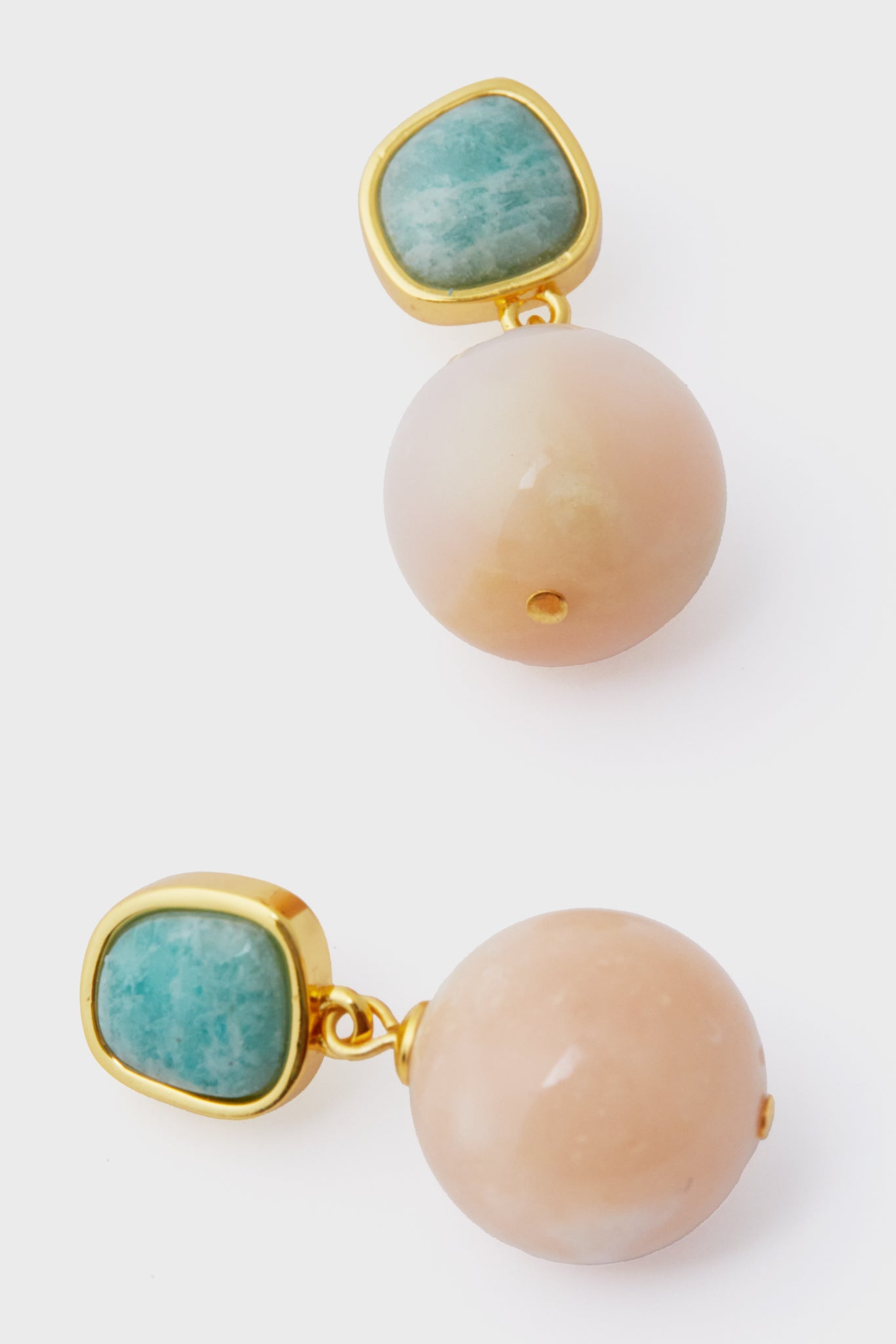 Blush Rio Earrings for Women - Elegant Dangle Drop Earrings with Crystals, Perfect for Parties, Weddings & Everyday Wear