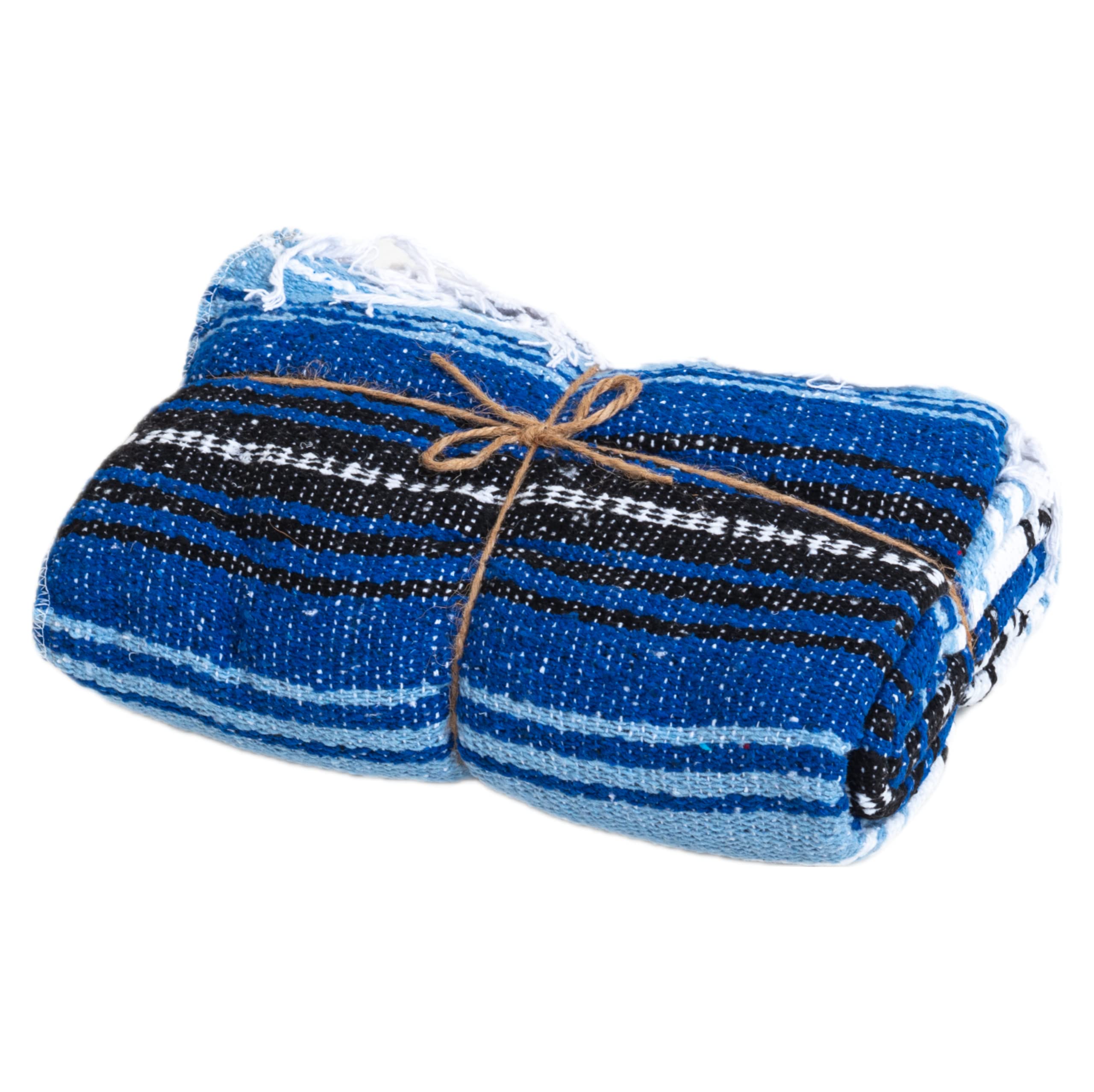 Authentic Mexican Serape Blanket - 75
