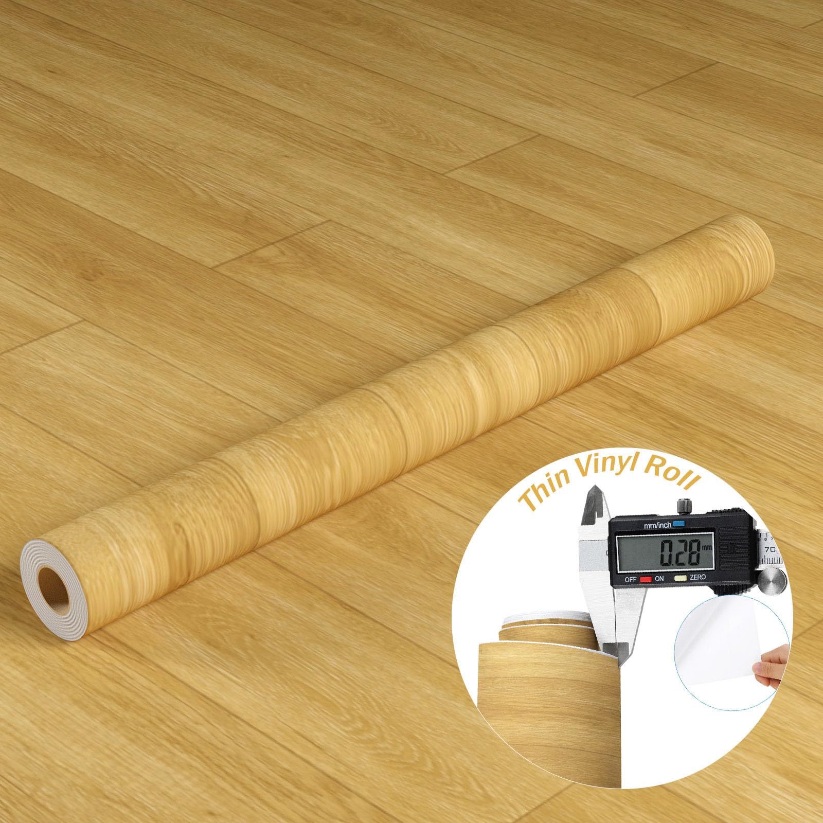 Oxdigi Peel and Stick Vinyl Flooring Roll - 24