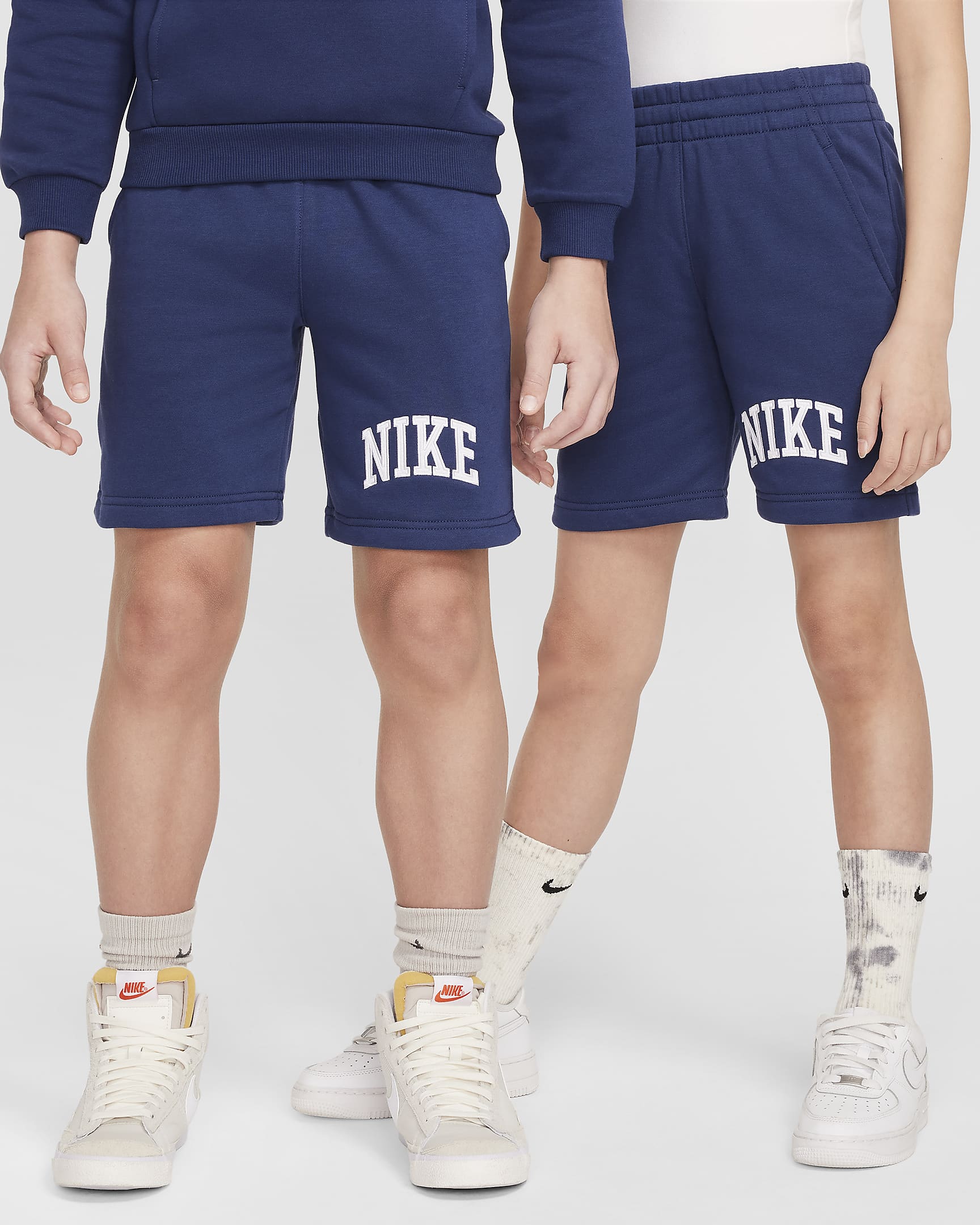 Nike Kids' Club Short Navy Blue Pants - Comfortable Athletic Shorts for Boys & Girls - Perfect for Sports, Play & Everyday Wear