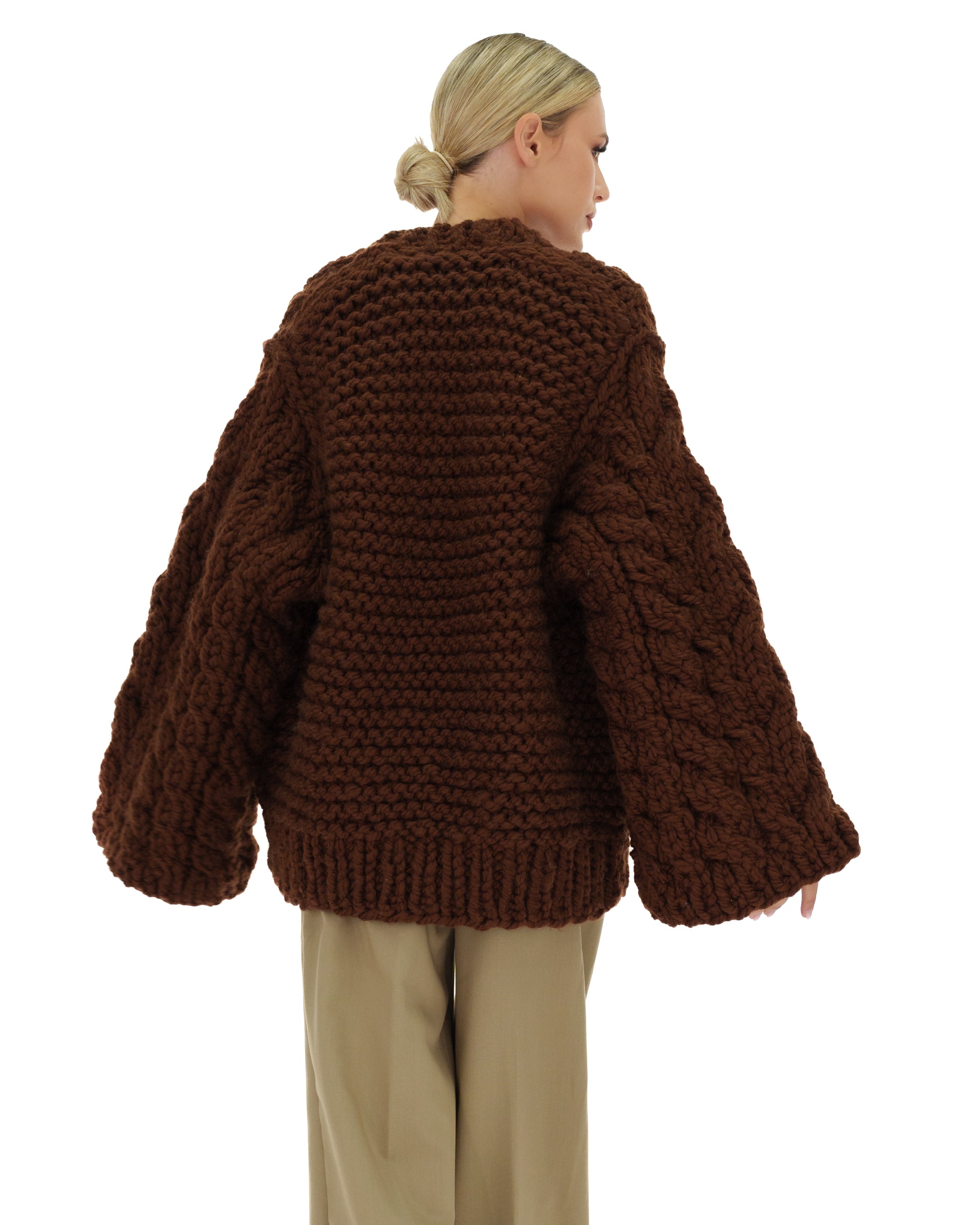 Cozy Cable Knit Cardigan Sweater for Women - Soft Chunky Knit Open Front Long Sleeve Wrap - Perfect for Fall, Winter & Layering Outfits