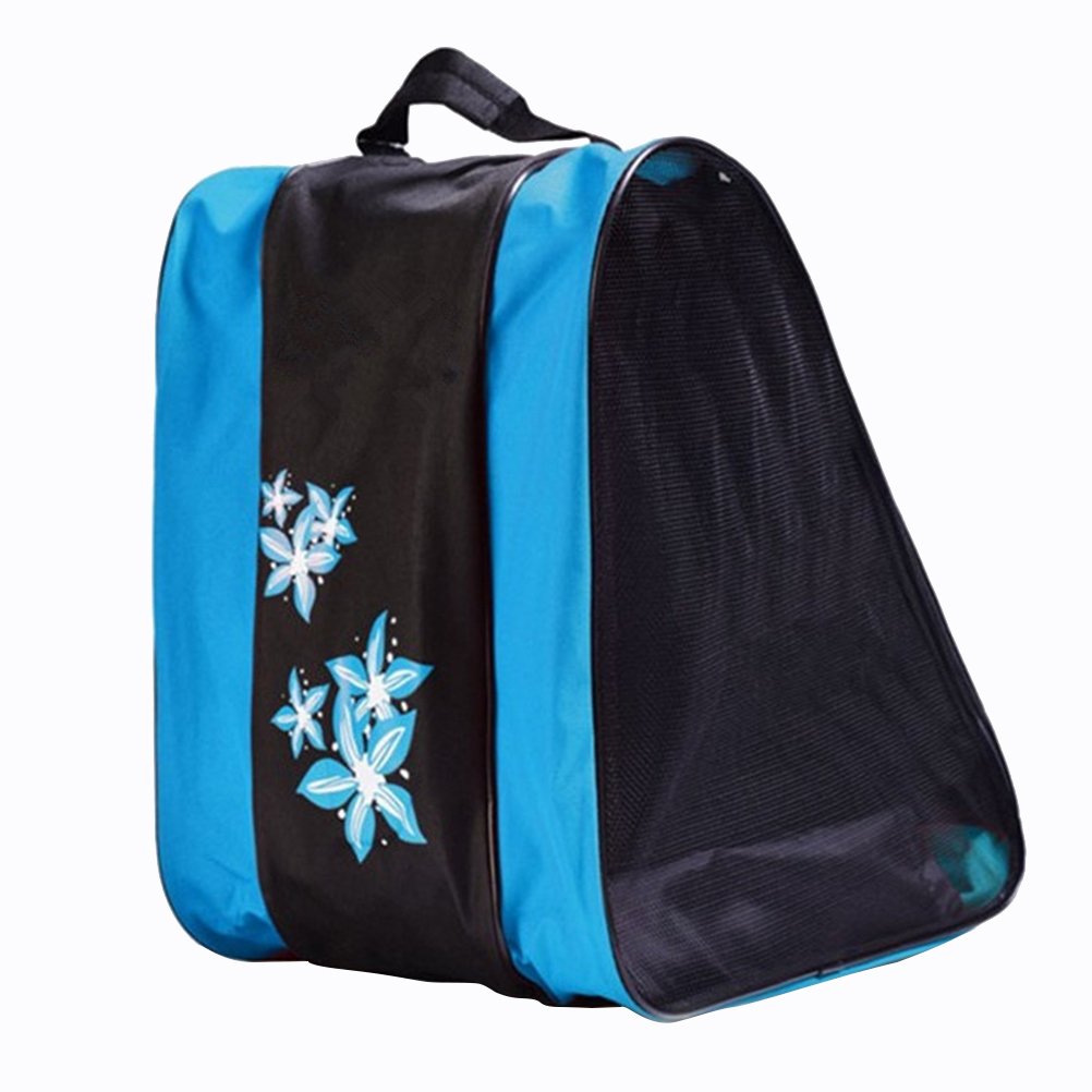 Roller Skate Bag with 3 Layers - Durable & Spacious Skating Backpack for Kids & Adults - Perfect for Ice Skates, Roller Skates & Accessories - Ideal for Rink, Park & Travel Use