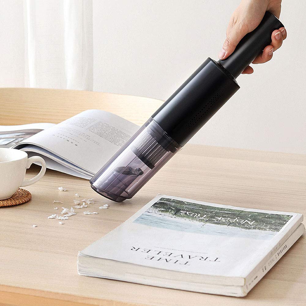 REDSHORE 6KPA Cordless Handheld Vacuum Cleaner - Lightweight Portable Wet/Dry Vacuum with Quick Charge Tech - Ideal for Home, Car & Pet Hair Cleaning (White)