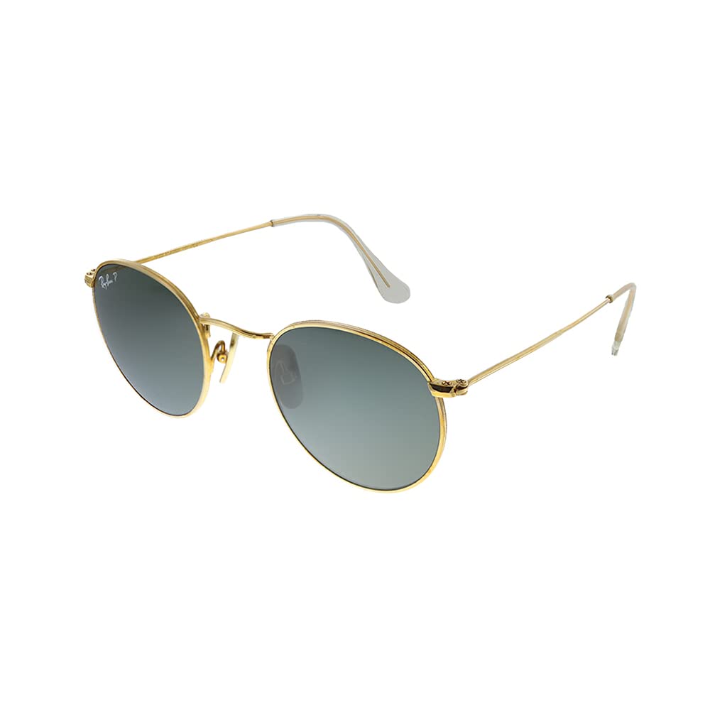 Ray-Ban RB8247 Round Titanium Sunglasses for Men & Women - Lightweight Polarized UV Protection - Perfect for Driving, Beach & Outdoor Activities