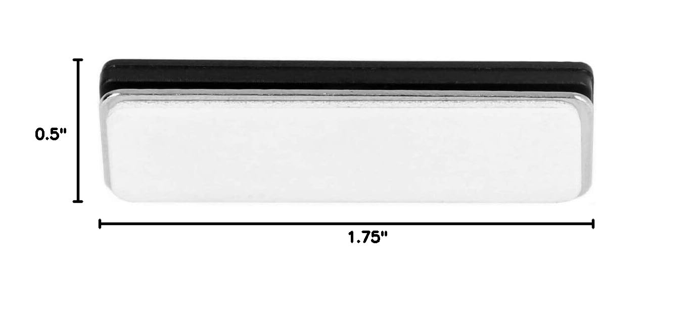 ExcelMark 100-Pack Magnetic Name Badge Holders with Strong 3 Magnets - Perfect for Conferences, Events, and Workplace Identification