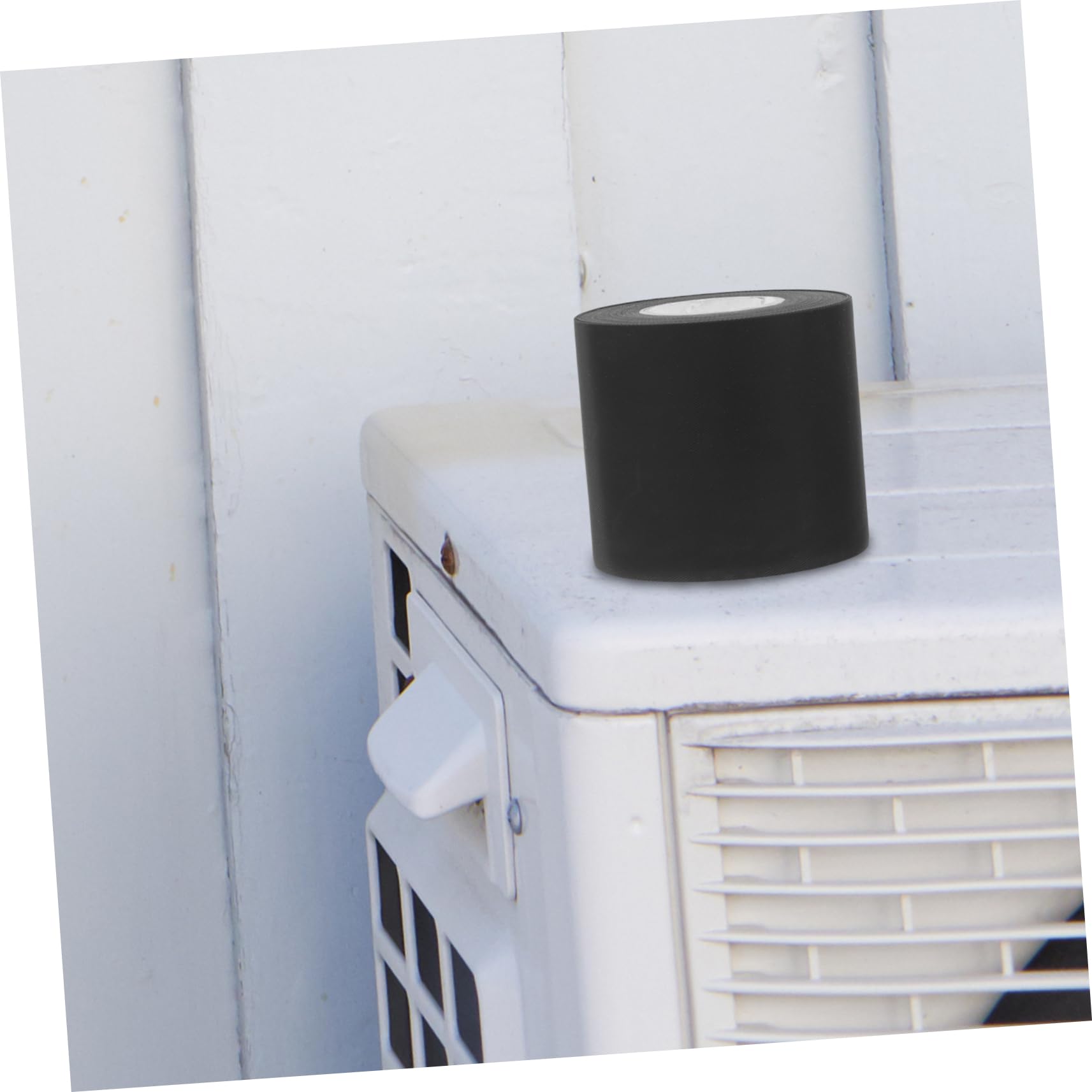 Mobestech 1 Roll Black PVC Air Conditioning Duct Tape - Heavy Duty Insulation Tape for Outdoor Pipes, Automotive, AC Window Seals | Waterproof, Weatherproof & Heat Resistant | HVAC, Home Repair & DIY Projects