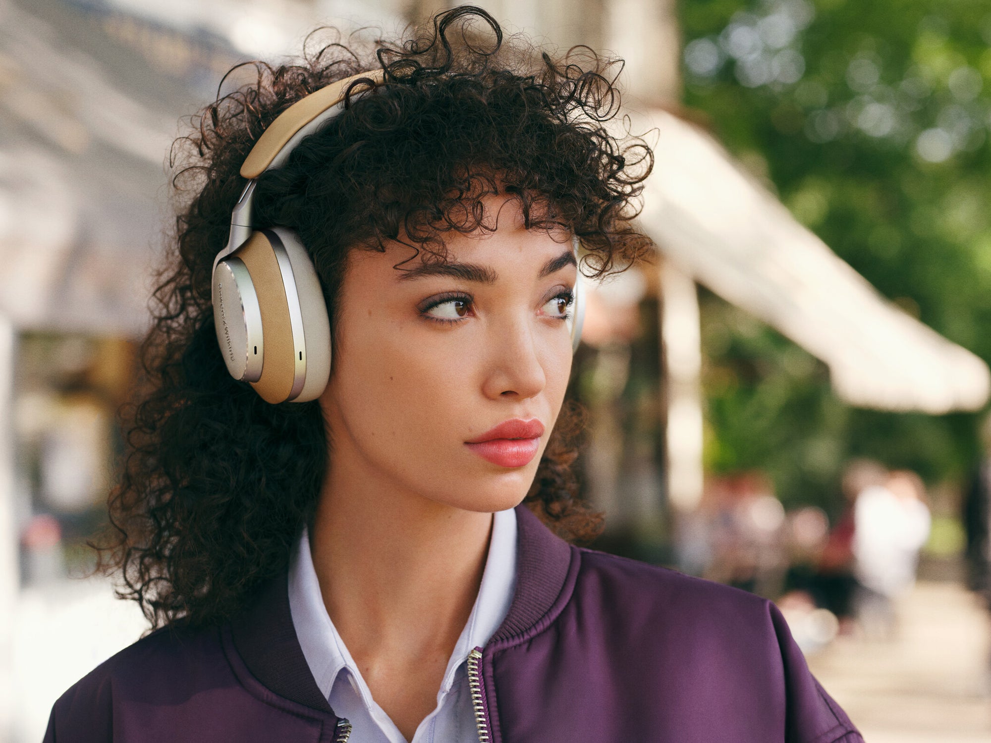 Bowers & Wilkins Px8 Wireless Noise Cancelling Headphones - Premium Over-Ear Bluetooth Headset with Hi-Fi Sound for Music, Travel & Home Office Use