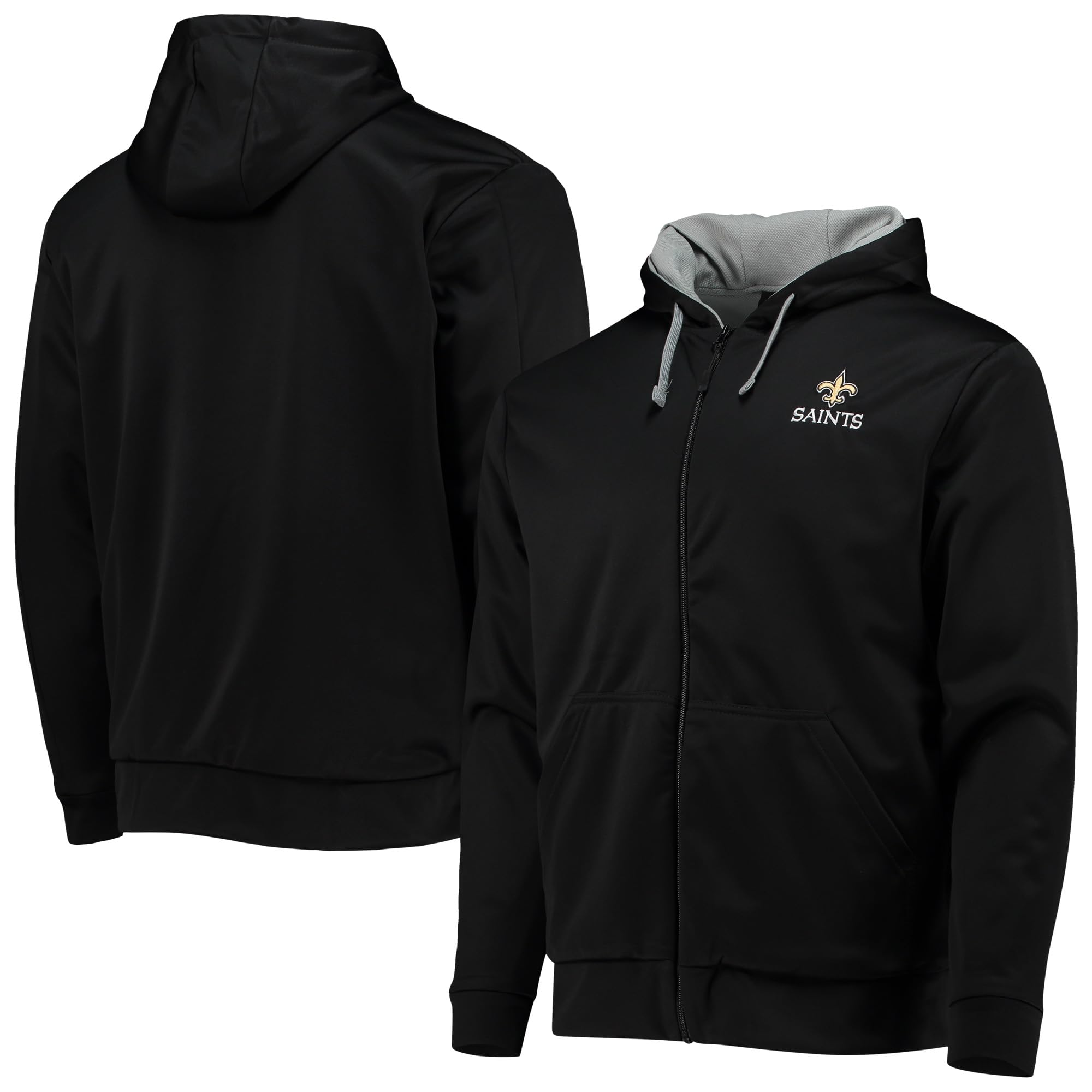 Dunbrooke Men's NFL Apprentice Full-Zip Hooded Sweatshirt - Officially Licensed Football Fan Gear for Game Day & Casual Wear