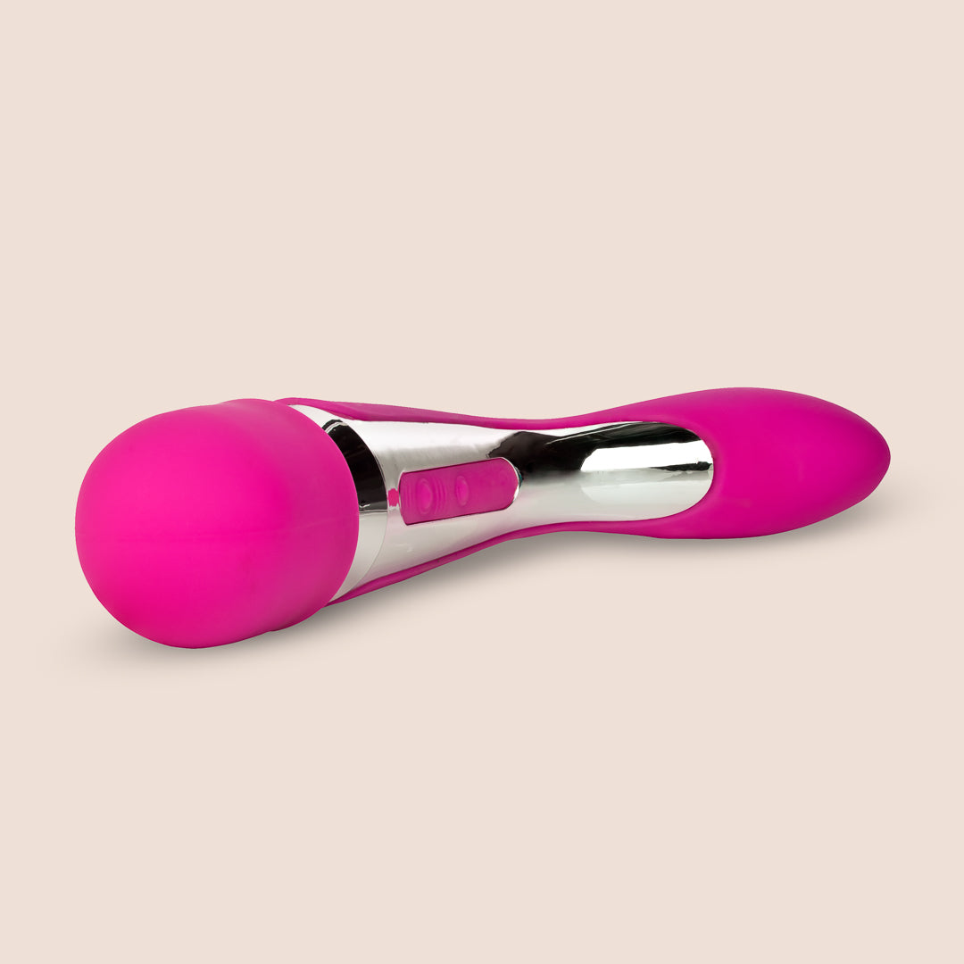 Embrace™ Body Wand Massager - Dual Ended Silicone Massage Tool for Muscle Relaxation & Stress Relief | Perfect for Home Spa, Couples Massage & Self Care Therapy