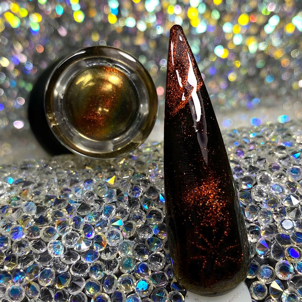 Cat Eye Magnetic Gel Nail Polish - Long Lasting UV LED Soak Off Nail Lacquer for Salon Quality Manicures at Home | Perfect for Parties, Weddings & Special Occasions