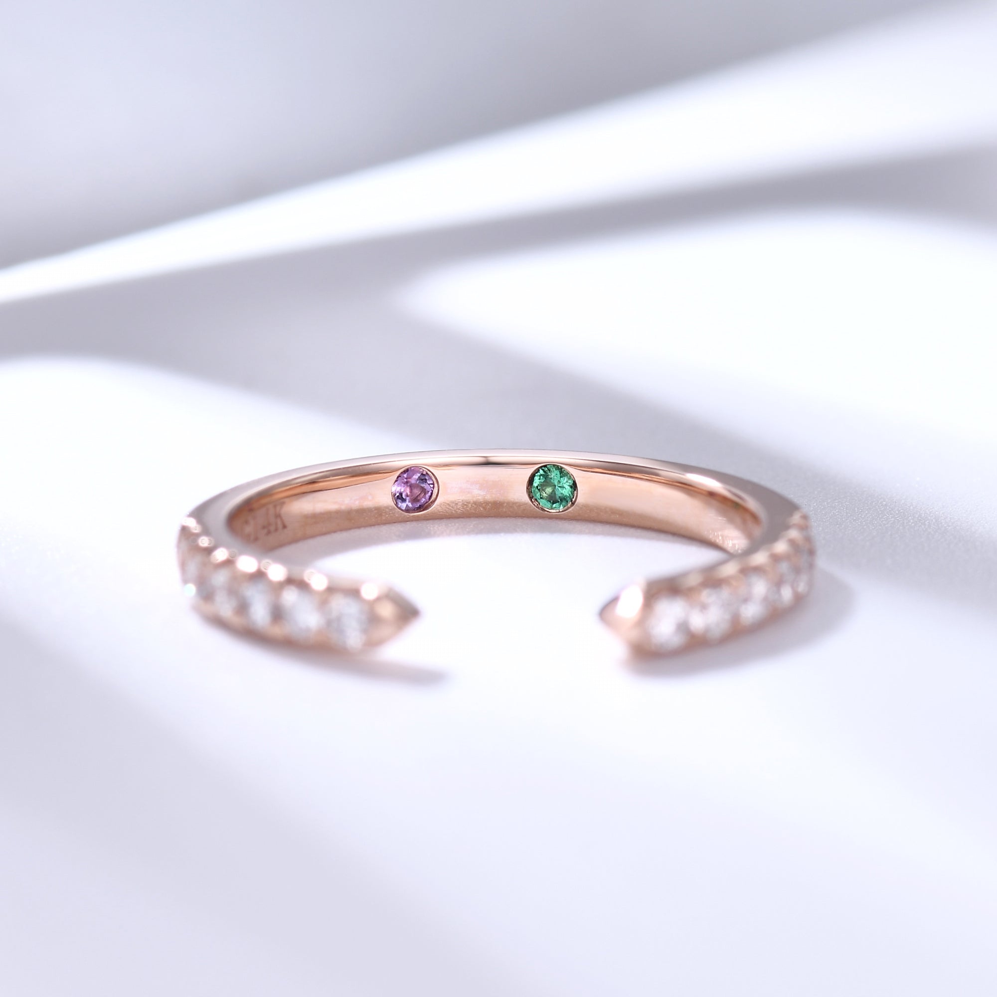 1.5mm Moissanite & Diamond Wedding Ring Set - Unique Matching Bands for Couples, Custom Engraved Family Rings - Perfect for Anniversaries, Engagements & Special Occasions