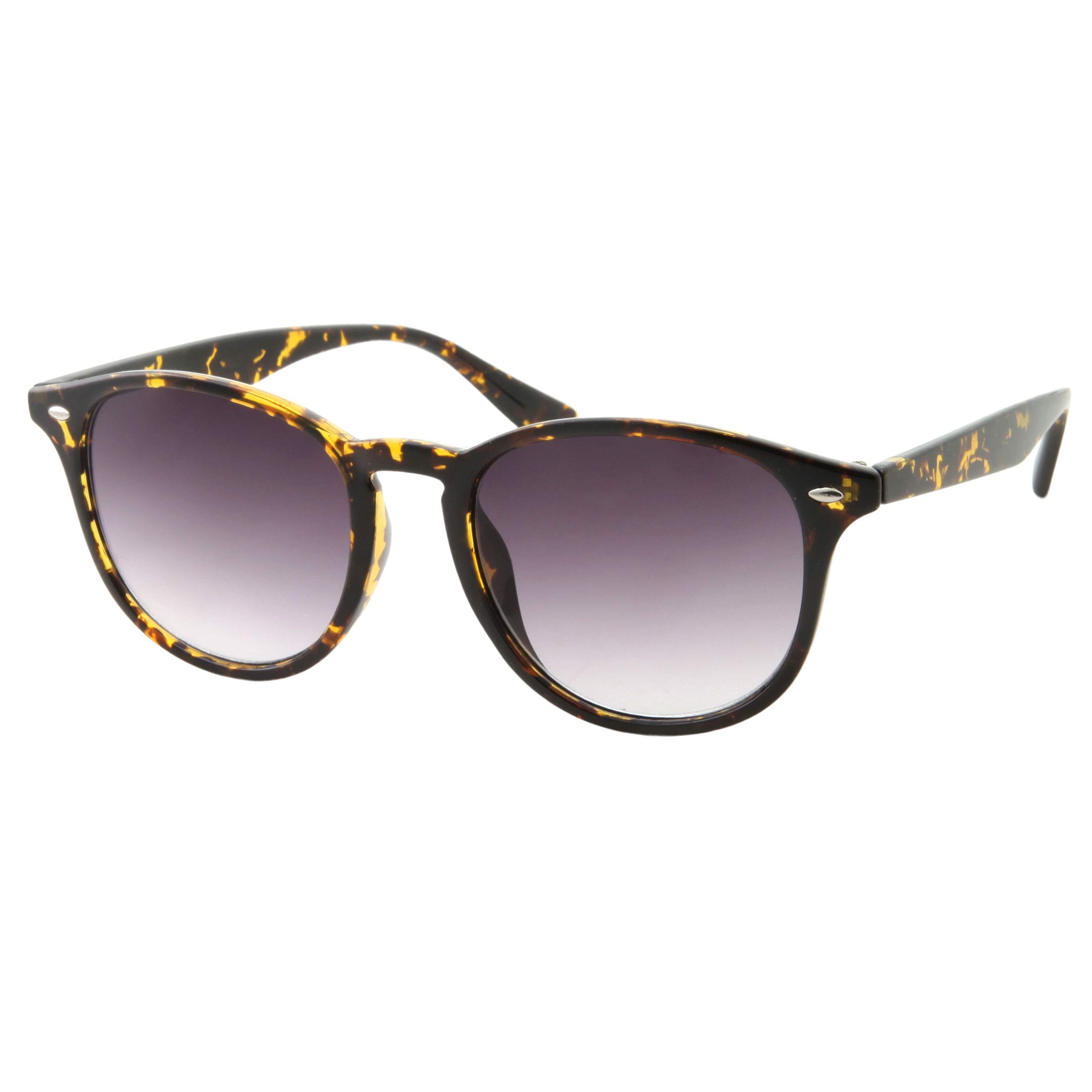 Full Lens Reading Sunglasses for Men & Women - Classic UV Protection Outdoor Readers for Fishing, Driving & Reading in Sunlight
