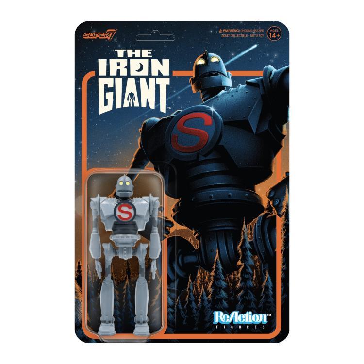 The Iron Giant ReAction Figure - Super Version | Collectible Vinyl Toy for Fans & Movie Enthusiasts | Perfect for Display, Gifts, and Pop Culture Collections