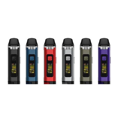 UWELL Crown D Pod Kit - Refillable Vape Pod System with 0.8Ω Mesh Coil, 800mAh Battery for Smooth Nicotine Salt & E-Liquid | Portable Vaping Device for Travel & Outdoor Use