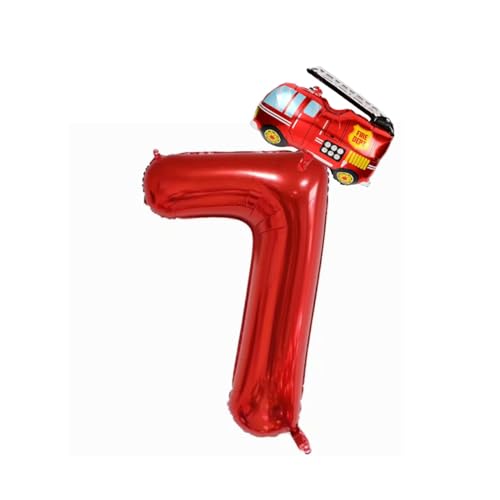 Fire Truck Red 7
