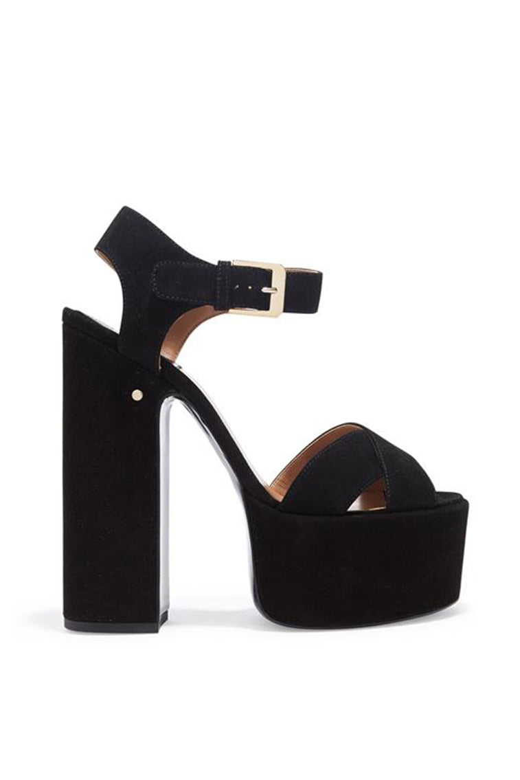 Laurence Dacade Women's Platform Sandals - Comfortable High Heel Summer Shoes for Beach, Party & Casual Wear