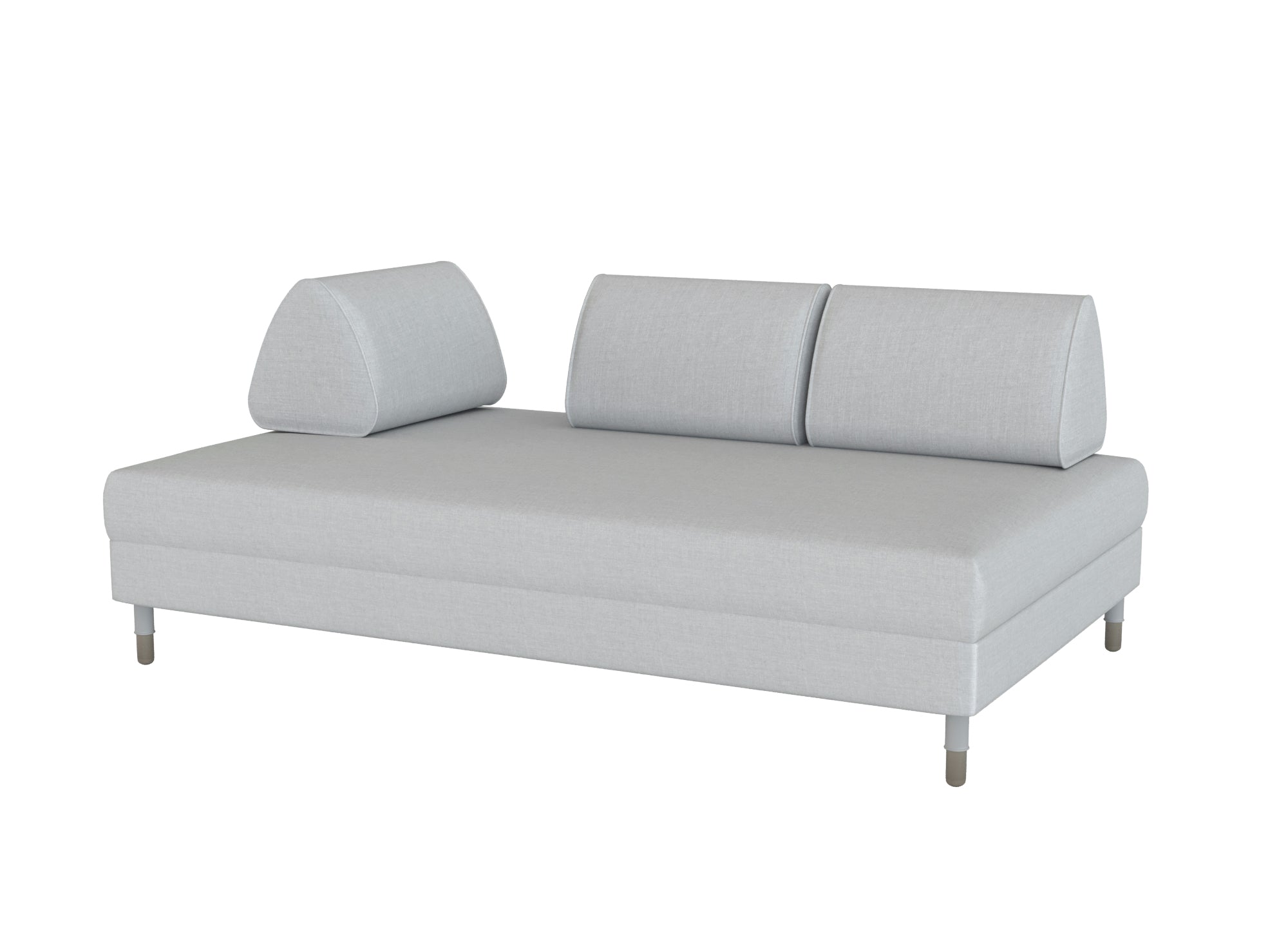 Flottebo Sofa Bed Cover - 120cm Sleeper Sofa Protector for IKEA, Washable & Durable Fabric - Perfect for Living Room, Guest Room & Small Spaces
