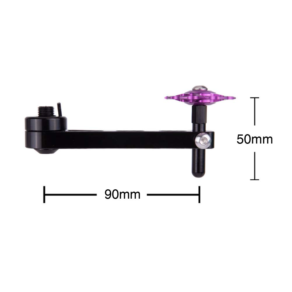 JIANWEI Aluminum Alloy Bike Chain Tensioner & Guide - Single Speed Chain Protector for MTB & Road Bikes - Adjustable Converter (Black) | Perfect for Mountain Biking, Road Racing & Urban Commuting