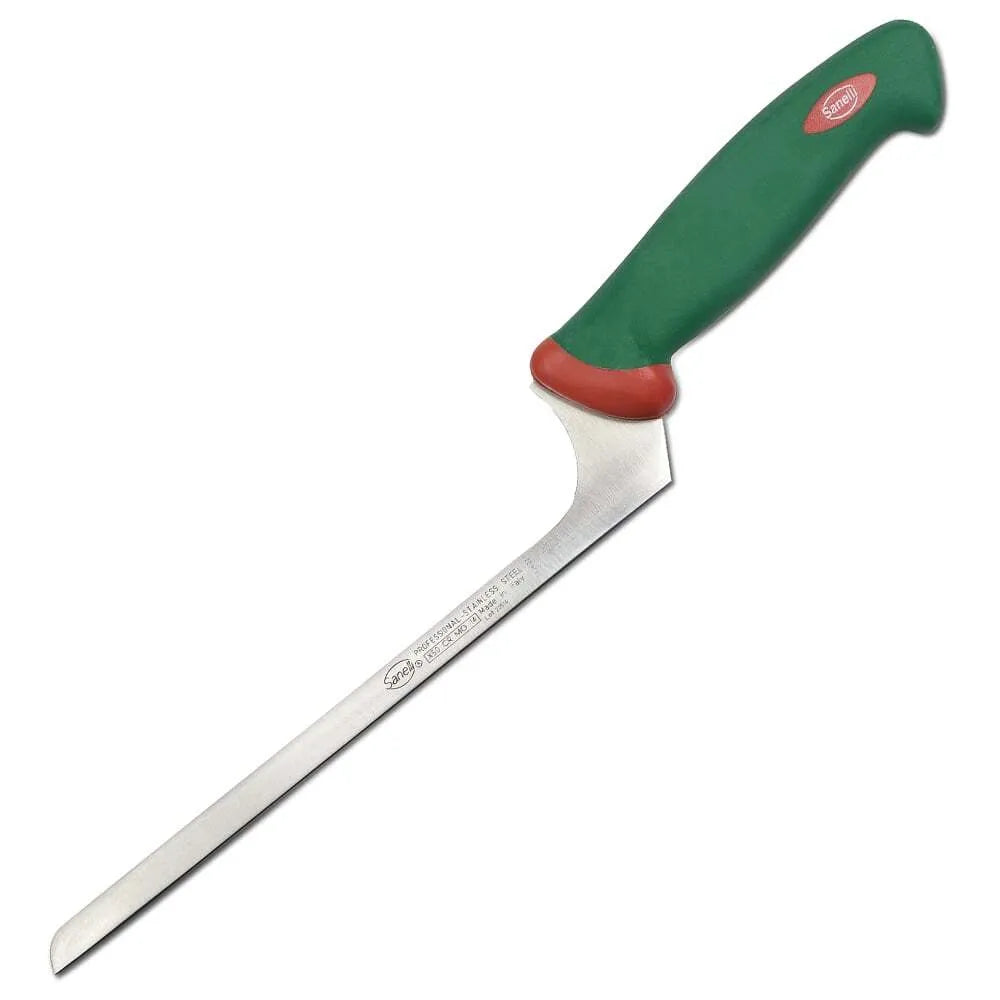 Sanelli 8.75 Inch Stainless Steel Soft Cheese Knife - Perfect for Cutting Brie, Camembert & Soft Cheeses - Ideal for Dinner Parties, Charcuterie Boards & Gourmet Cheese Platters