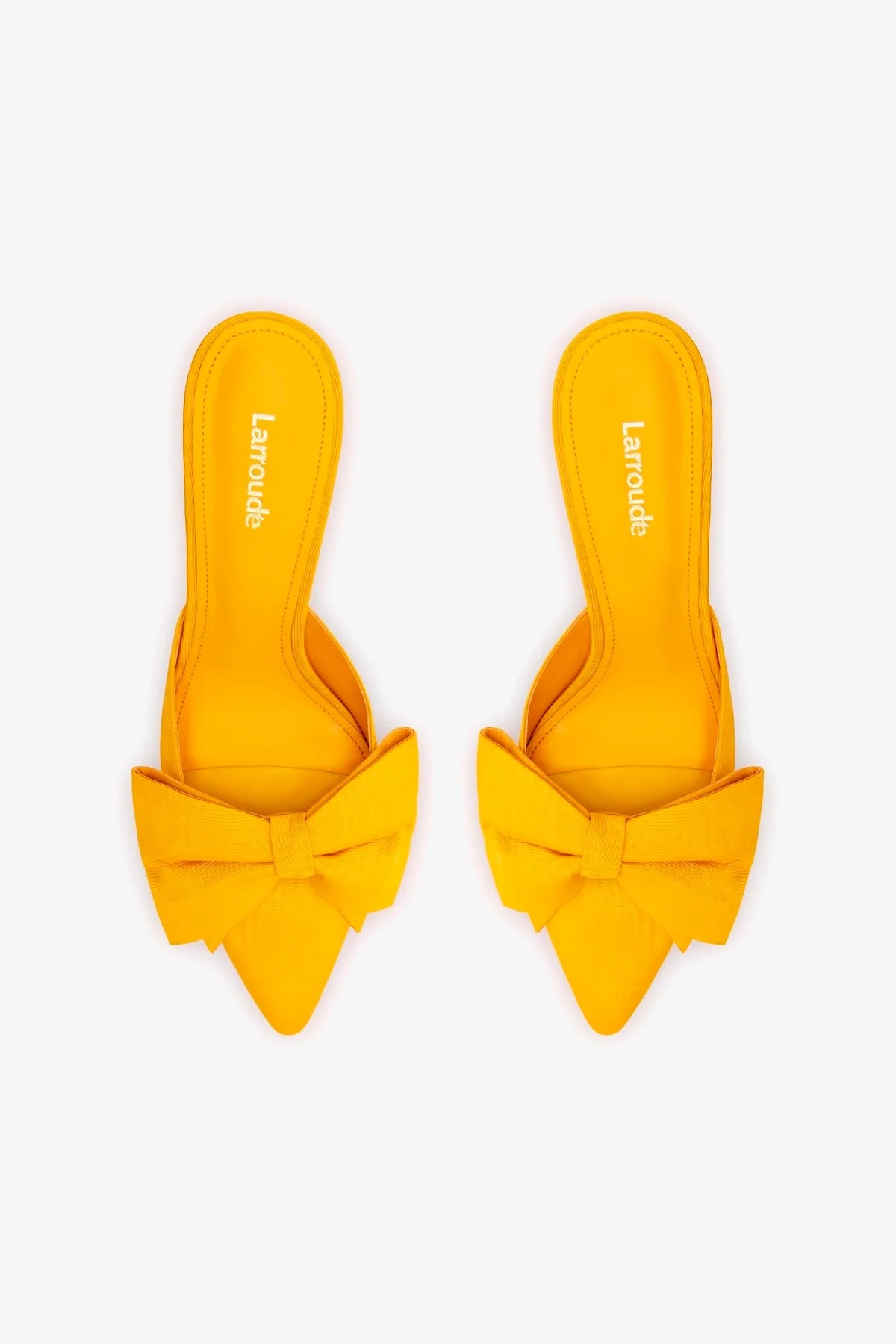 Mini Elle Pump in Mango Fabric - Women's Comfortable Low Heel Sandals for Summer, Beach, and Casual Outings