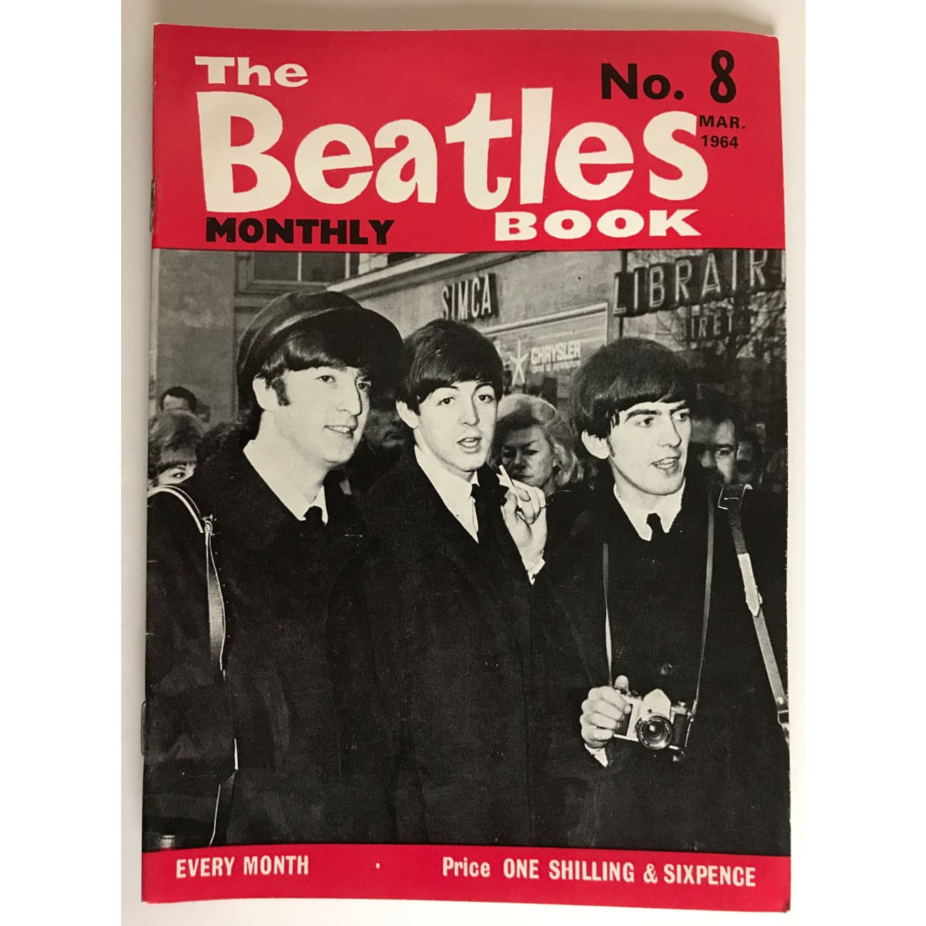 The Beatles Book Monthly Magazine - March 1964 Issue #8 | Rare Vintage Collectible | Music Memorabilia & Beatles Fan Gift for Music Lovers
