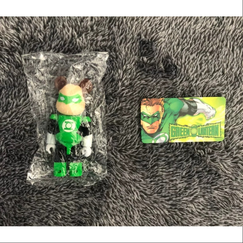 Bearbrick Series 22 HERO GREEN LANTERN 100% Collectible Figure - Limited Edition Vinyl Art Toy for Display & Gifting - Perfect for Superhero Fans & Home Decor