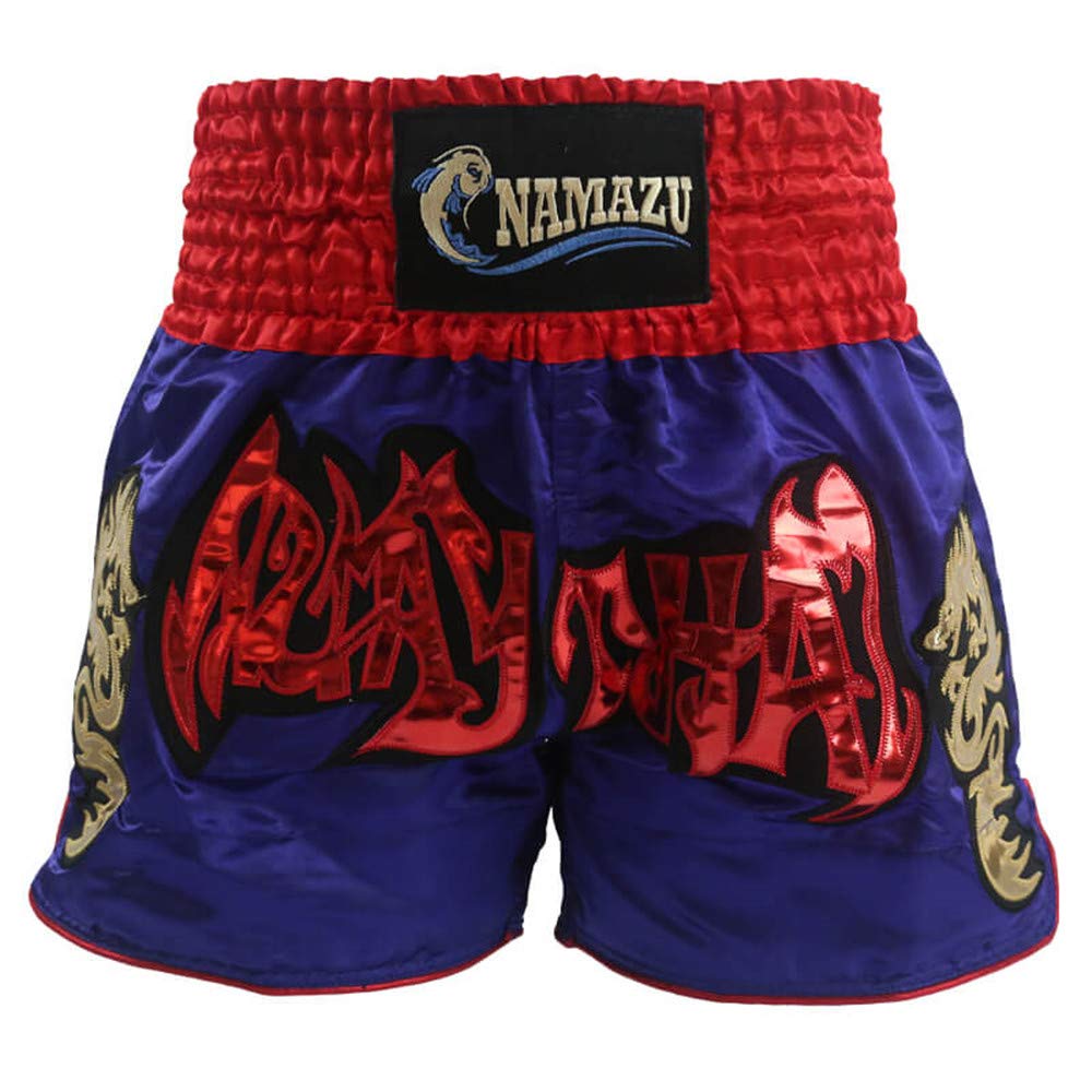 NAMAZU Muay Thai Shorts for Men & Women - Premium MMA, Boxing, Kickboxing Training Shorts | High-Performance Gym Wear for Combat Sports & Fitness Training