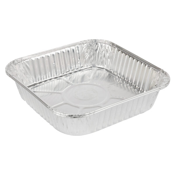 8-Inch Square Baking Pans with Lids - Set of 5 | Non-Stick Cake Pans for Brownies, Casseroles & Meal Prep | Oven & Freezer Safe Bakeware