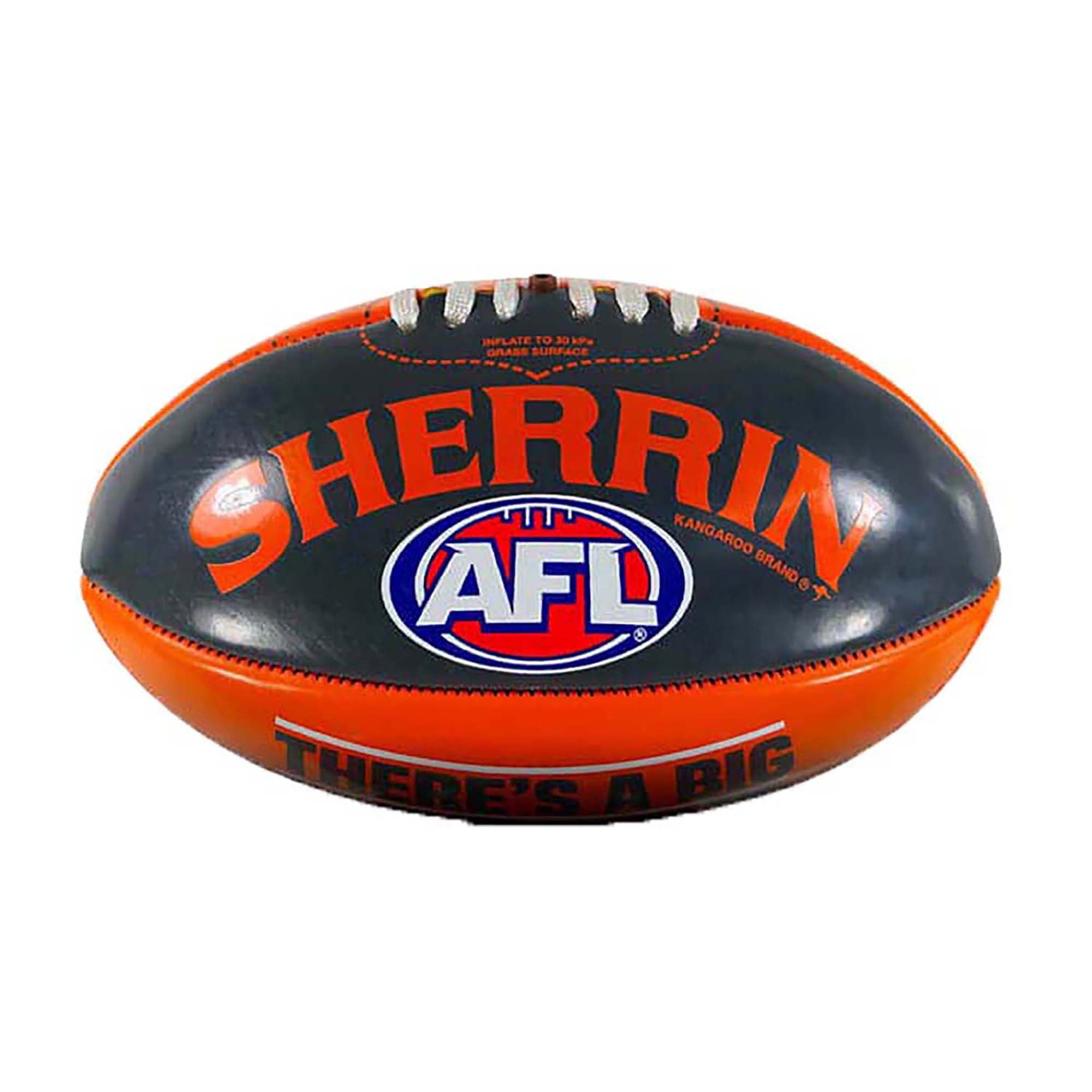 AFL GWS Giants 20cm Soft Football - Perfect for Kids Play, Training & Outdoor Sports Games