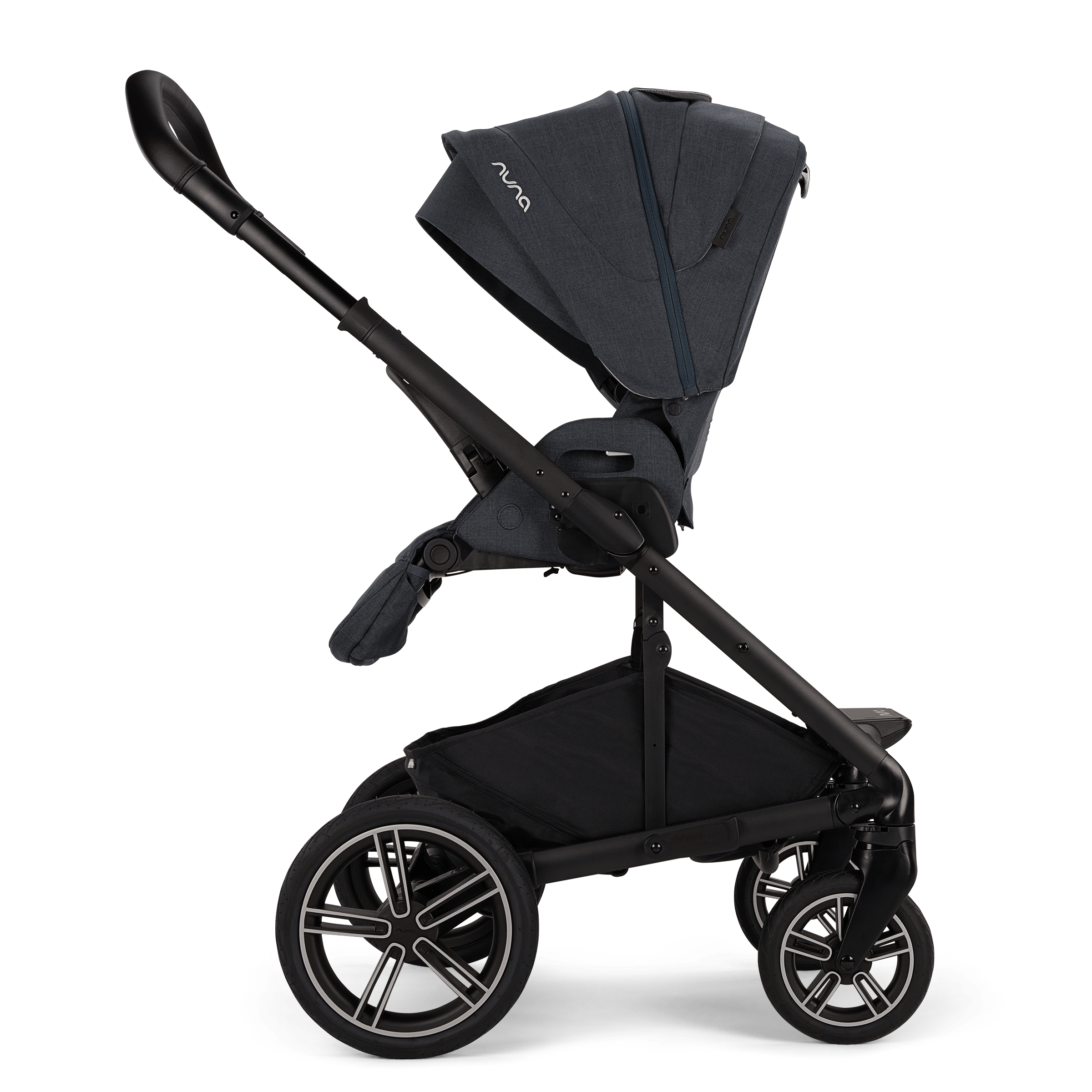 Nuna Mixx Next Stroller with Magnetic Buckle - Lightweight Travel Stroller for Babies & Toddlers - Perfect for City Walks, Shopping, and Air Travel
