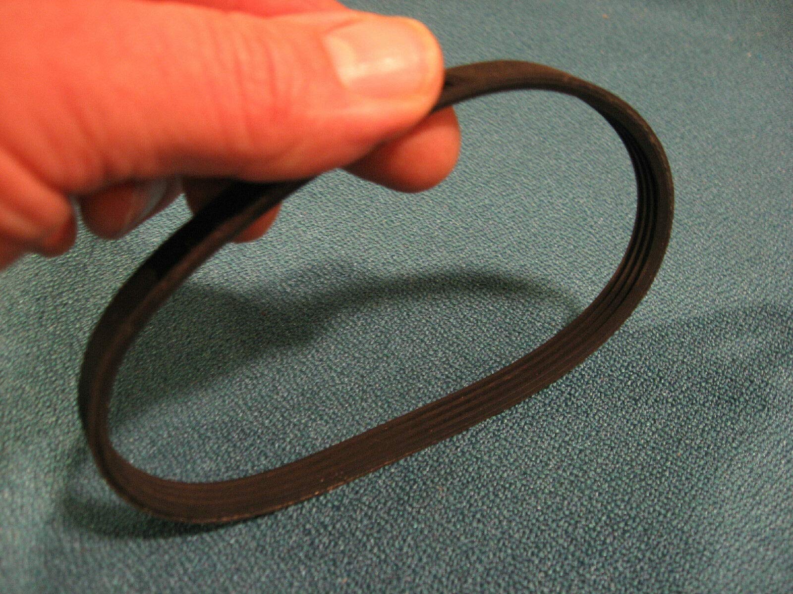 4PJ373 Replacement Drive Belt for AIR Pump Compressor - 4 Rib High-Performance Belt for Smooth Operation - Ideal for Industrial, Automotive, and Home Air Compressor Maintenance
