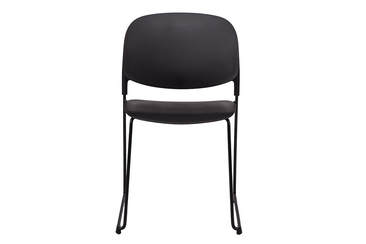 Ergonomic Bonza Sled Base Conference Chair - Adjustable Office Chair with Lumbar Support for Home & Business Meetings - Perfect for Conference Rooms, Home Offices, and Professional Workspaces