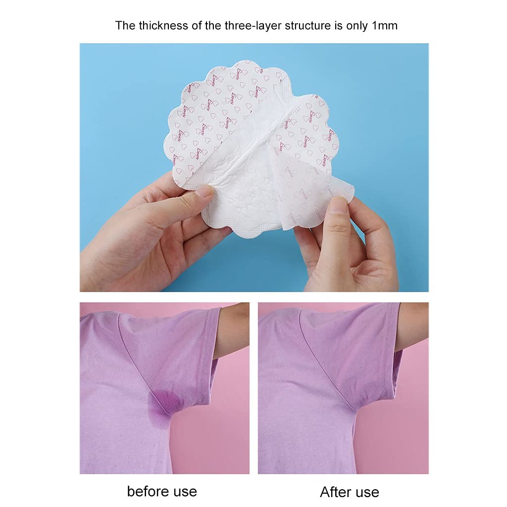3 Pack Natural Disposable Underarm Sweat Pads for Men & Women - Breathable, Absorbent & Odor Control - Perfect for Workouts, Business Attire & Daily Comfort