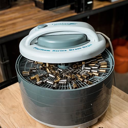 Frankford Arsenal Rotary Tumbler Lite Professional Kit - Reloading Brass Cleaning System for Ammo Casings | Perfect for Reloading Enthusiasts & Shooting Range Maintenance