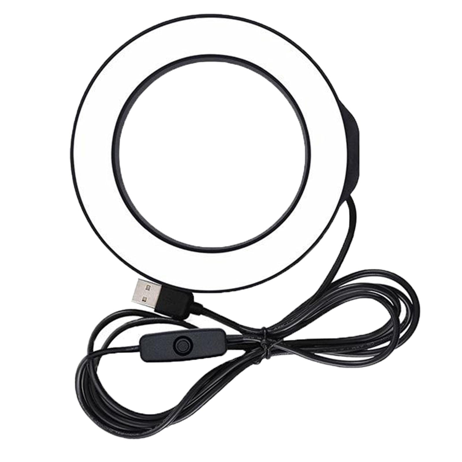 ZHOUSAN 80 LED Ring Light for Live Streaming TikTok YouTube - Perfect for Vlogging & Makeup