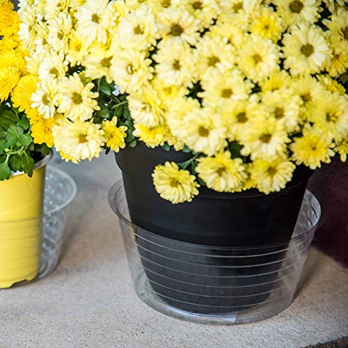 8 Inch Plant Pot Liner - Reusable Plastic Flower Pot Insert for Indoor & Outdoor Potted Plants - Perfect for Home Decor, Garden, and Balcony Planters