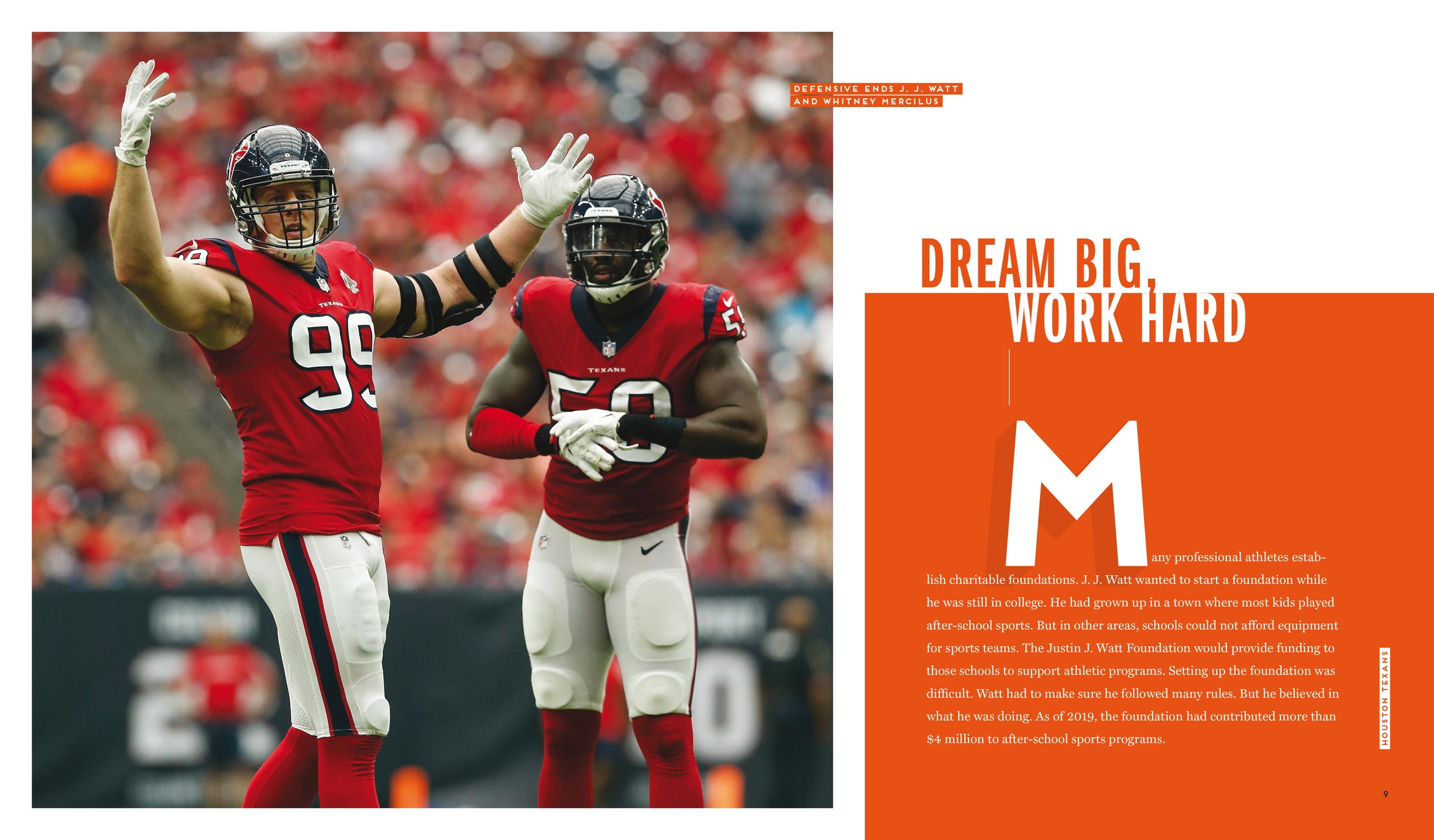 Houston Texans NFL Football Team Book - ISBN 9781640261426 | Perfect for Fans, Collectors & Sports Enthusiasts