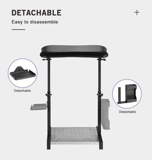 Tattoo Armrest Accessory Holder and Storage Box for TA3719/TA3720 - Perfect for Tattoo Artists & Salon Organization