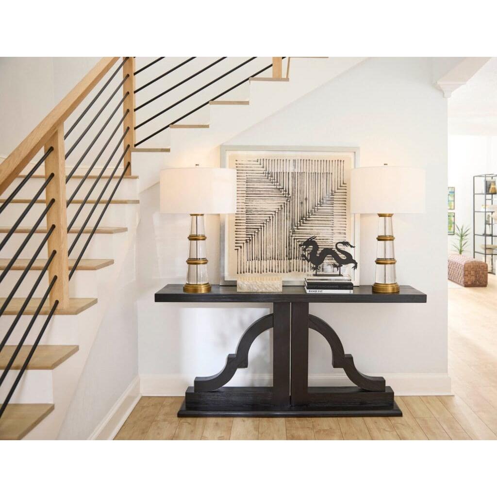 Cyan Design 11569 Bahia Console Table - Black Stain - Elegant Entryway & Hallway Decor for Modern Homes