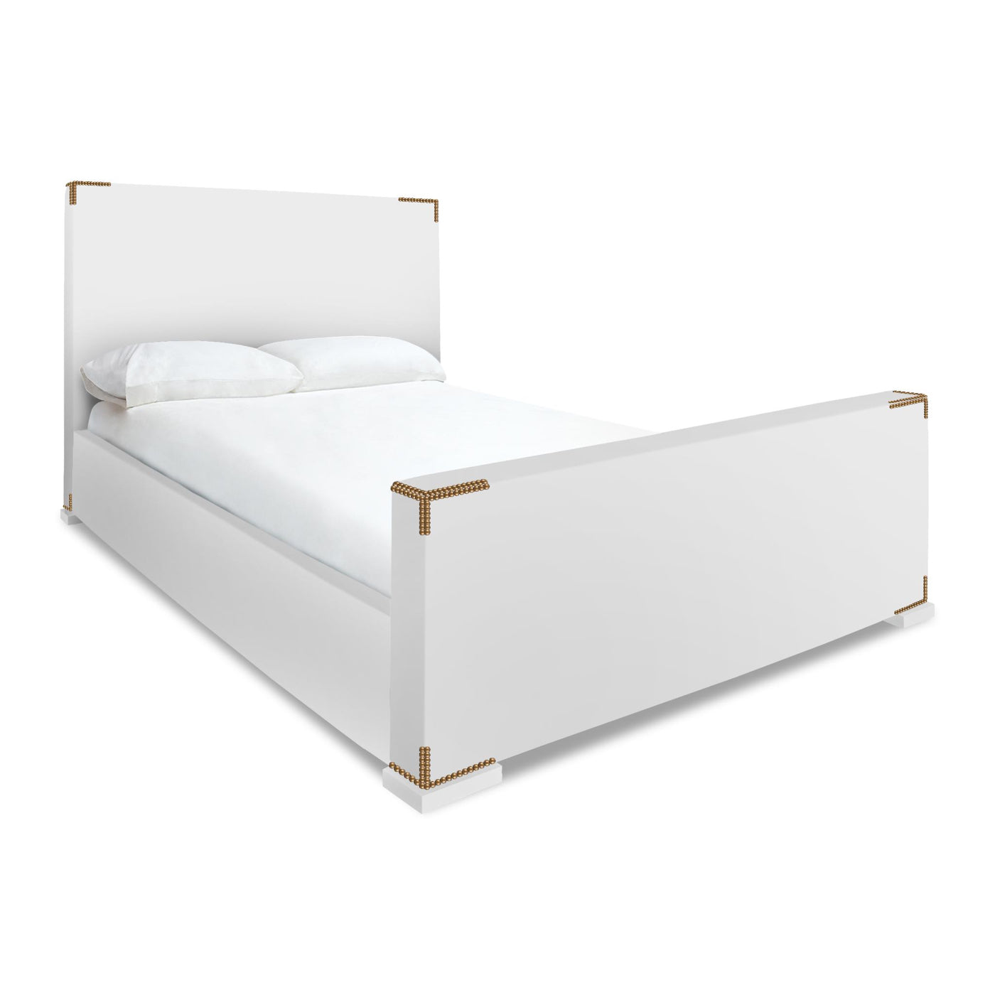 Connery King Size Bed Frame - Modern & Sturdy Platform Bed with Headboard - Perfect for Master Bedroom, Guest Room & Home Decor