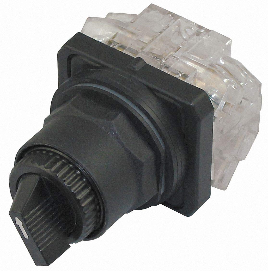 Dayton 30mm Non-Illuminated Selector Switch - 2 Position Maintained/Maintained Action - Perfect for Industrial Control Panels & Machinery Applications