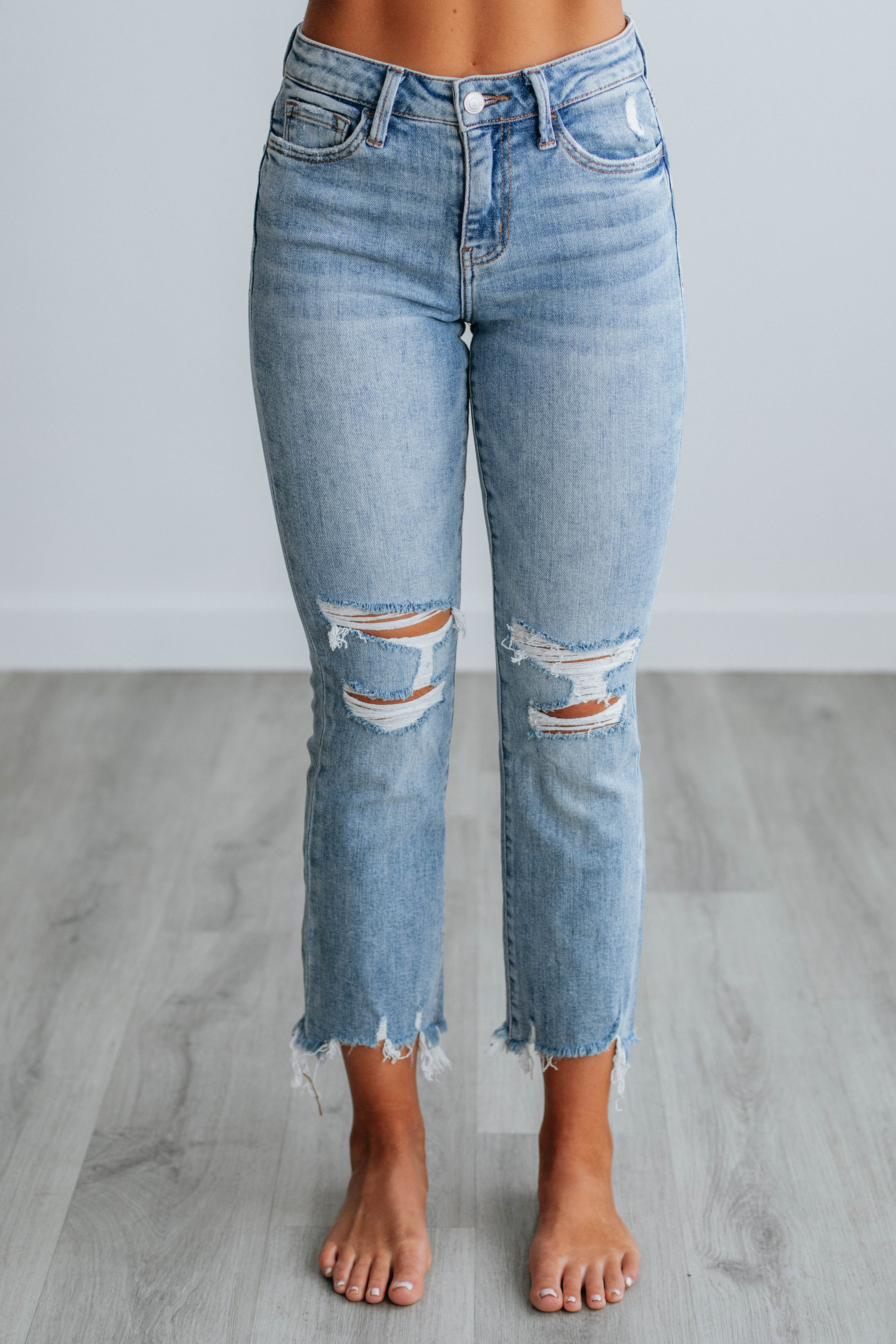 Chrissy Vervet High Waist Skinny Jeans for Women - Stretch Denim Pants, Slim Fit, Comfortable & Trendy - Perfect for Casual Wear, Office & Night Out