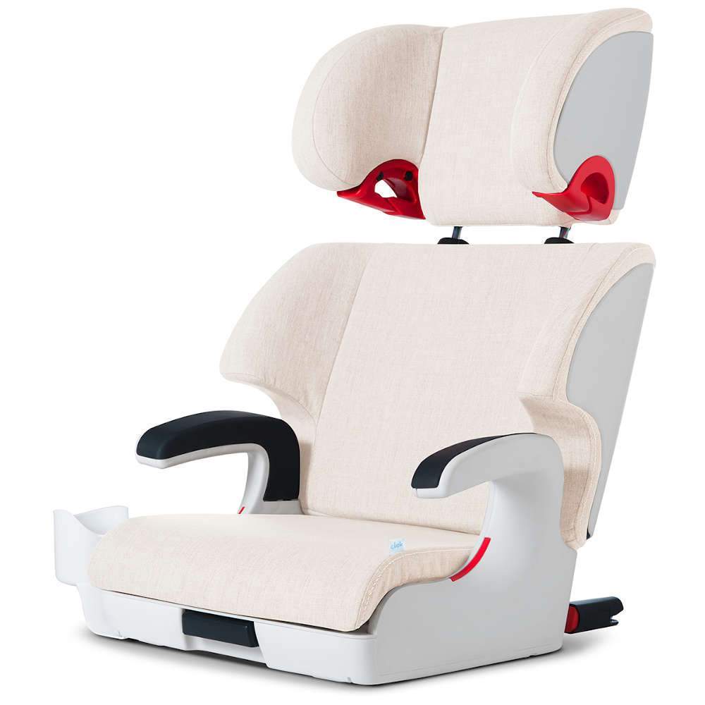 Clek Oobr Full Back Booster Car Seat for Kids - High Back Booster with Safety Features for Ages 4-12 - Perfect for School, Travel & Family Road Trips