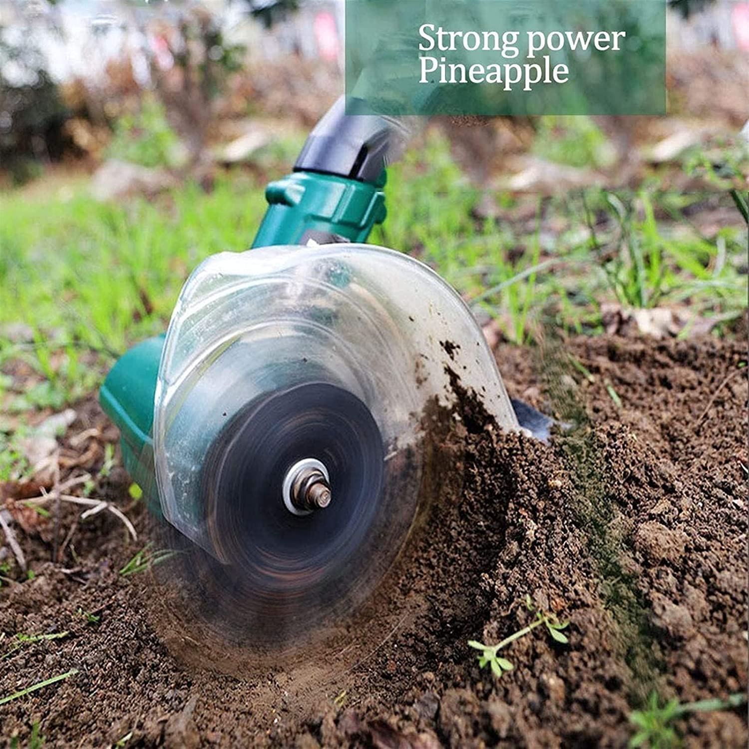 20V Cordless Garden Cultivator & Rotavator - 1500mAh Lithium Battery, 27mm Working Width, 62mm Max Depth, Powerful Blade for Lawn & Soil - Perfect for Home Gardening, Landscaping & Small Farm Use