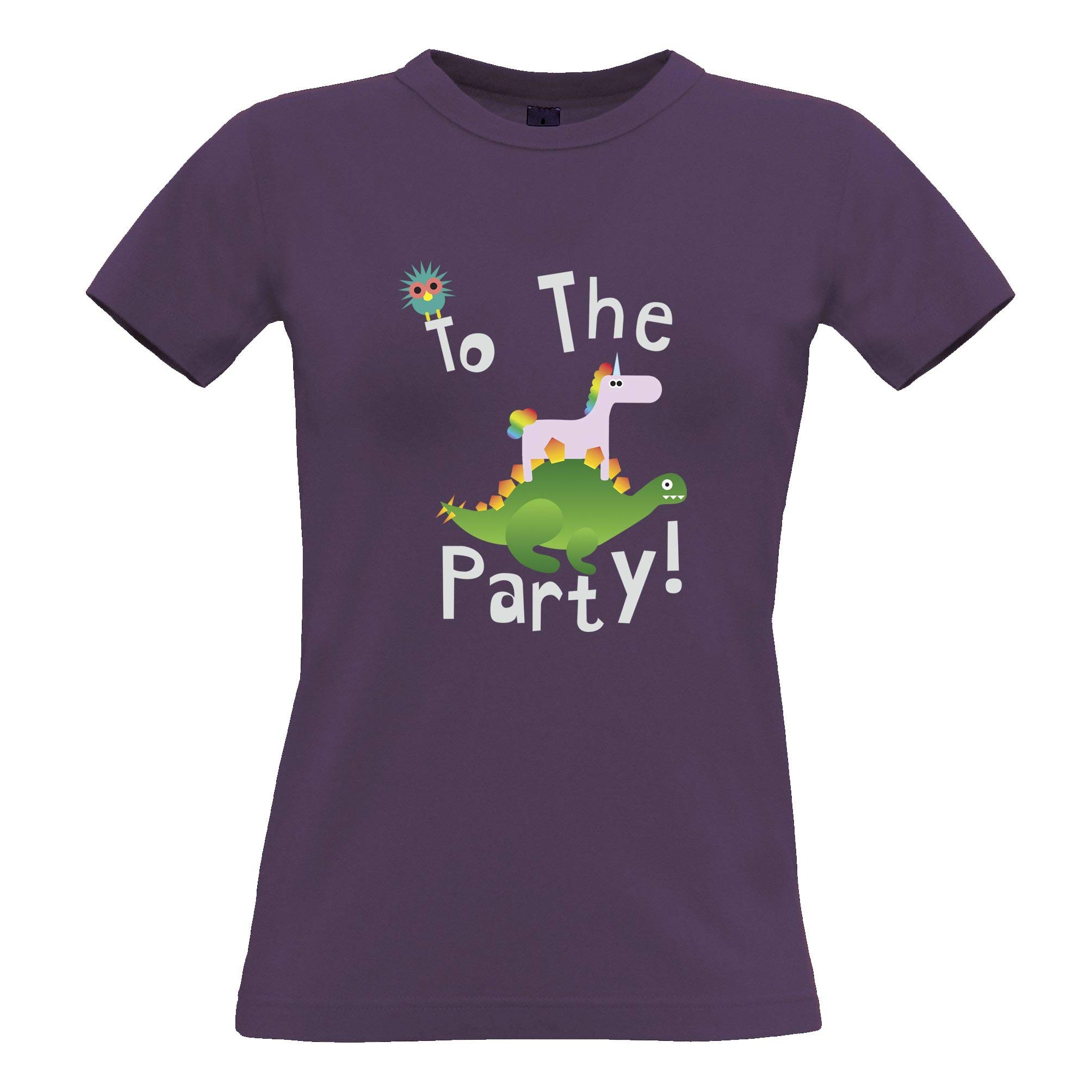 Funny Stegosaurus Dinosaur Birthday T-Shirt for Women - Cute Novelty Graphic Tee for Parties & Celebrations | Perfect Gift for Dino Lovers